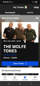 Wolfe Tones Tickets