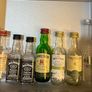 Hennessy Cognac Gin vodka whiskey empty mini Bottle Hennessy Cognac absolut vodka belveder gin Bombay whiskey Jack Daniels belveder paddy powers Jameson bacardi jagermeister Empty Bottles Image 3