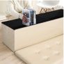 BRAND NEW Storage Benches Foldable Stool with Storage Space Home Sofa Image 6