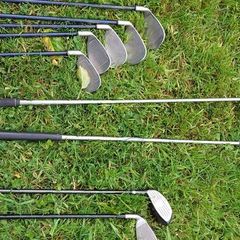 Golf Clubs and bag