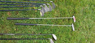 Golf Clubs and bag