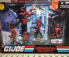 GI JOE TRU Exclusive Crimson Guard squad plus Fred