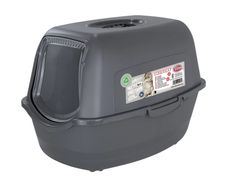 Pet Nova Cat Litter Box 56cm Anthracite Activated Carbon Filter