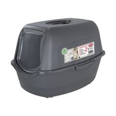 Pet Nova Cat Litter Box 56cm Anthracite Activated Carbon Filter