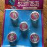 Vintage 1980s Transformers Party Favours, 5 Yo-Yos, Sealed on Card Image 2