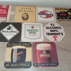Collection Of Vintage Beer Mats Excellent Condition