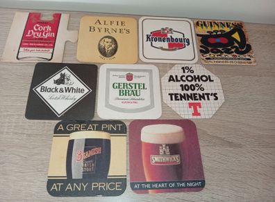 Collection Of Vintage Beer Mats Excellent Condition