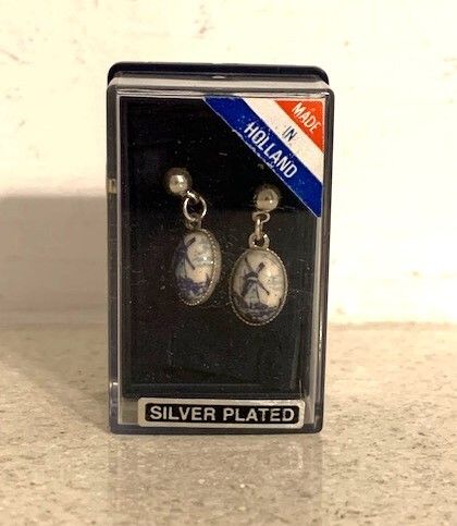 Vintage Silver-plated Earrings