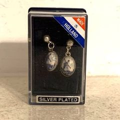 Vintage Silver-plated Earrings
