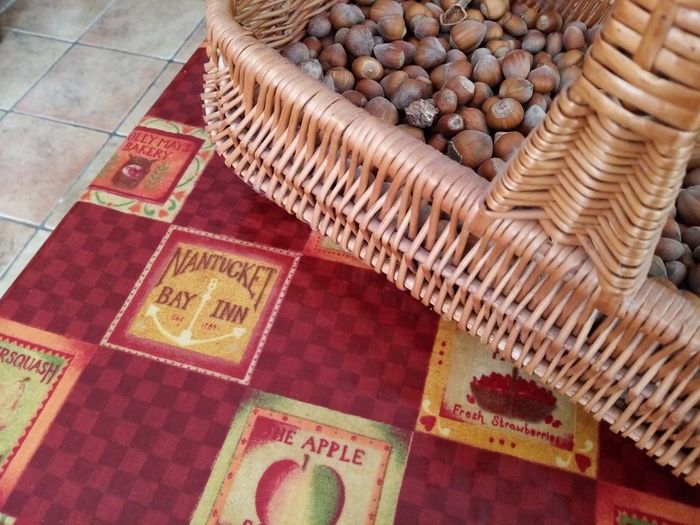 Hand made wicker basket