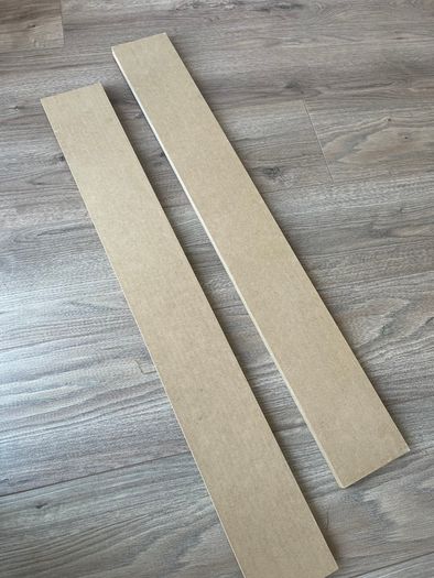 2x panels MDF