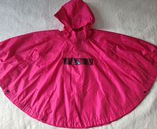 Decathlon Guechua Girls Rain Poncho, size: 4-6 years, plus Free Winnie the Pooh Rain Poncho size 6+