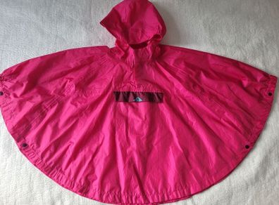 Decathlon Guechua Girls Rain Poncho, size: 4-6 years, plus Free Winnie the Pooh Rain Poncho size 6+