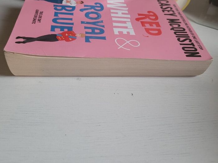red,white&royal blue book