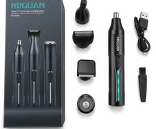 Miguan 4-in-1 Rechargeable Hair Trimmer Set (Brand New)