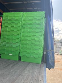 plastic crates