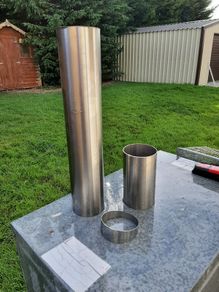 102mm stainless steel tube for intake