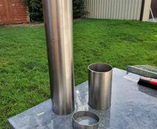 102mm stainless steel tube for intake