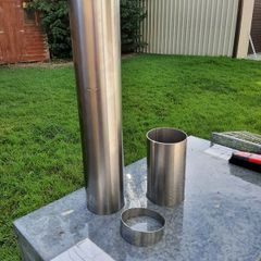 102mm stainless steel tube for intake