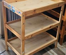 Baby changing table
