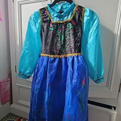 Anna's costume with a wig size 5-8 years