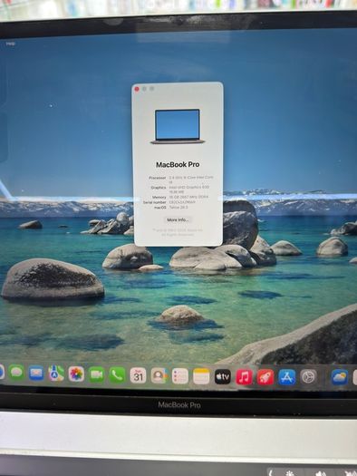 Macbook Pro, 16incs, I9, 16gb, 500ssd, Used Like New,