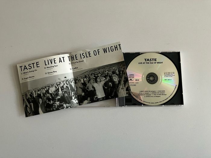 Taste Live at the Isle of Wight CD NM Rory Gallagher