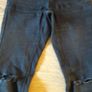 Black new look petite skinny jeans size uk4 Image 3