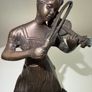 Art Nouveau Style Violinist Figure Image 2