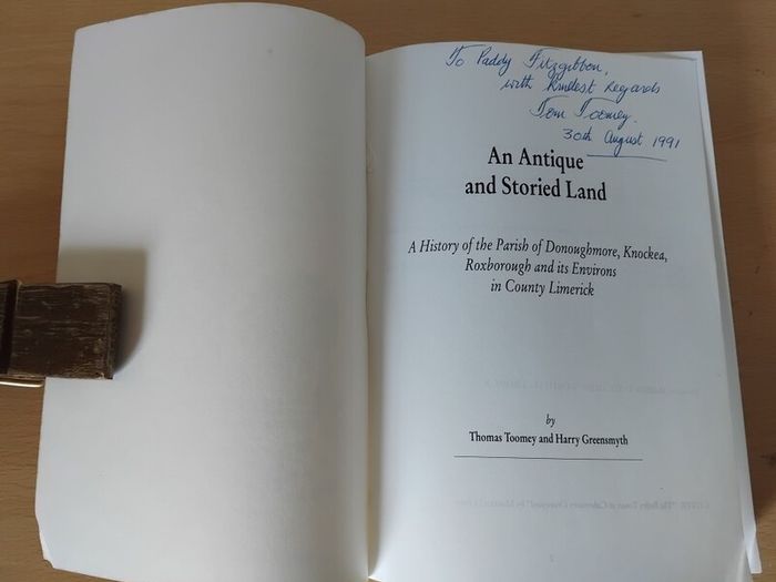 An Antique and Storied Land p/b 1991 Co. Limerick Local History Parishes FREEPOST