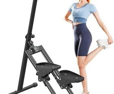 Stair Stepper for Home,Stair Climber Foldable,Large Pedal Vertical Climber Machine for Full-Body Workout,Steppers for Exercise at Home with 110KG Loading Capacity