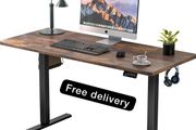 110x60cm, Height Adjustable Desk with Memory Handset, Stand Up Desk