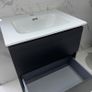 Special offer deal Brand New 600 Matt Anthracite Wall Hung Unit and Basin Image 3