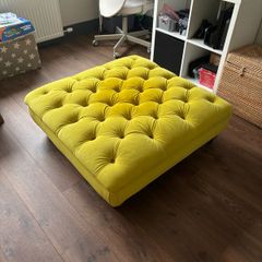 DFS Windsor Velvet Footstool