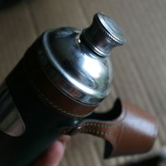 8oz Hunter Tweed Flasks