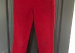 Dunnes Stores red girls trousers aged 9-10 years