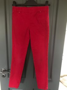 Dunnes Stores red girls trousers aged 9-10 years