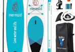 10.6ft Inflatable Stand Up Paddle Board- SUP Board for All Skill Levels with SUP Accessories & Fiberglass Paddle,Fin, Leash, Double Action Pump and ISUP Travel Backpack for Youth & Adult (FREE POSTAGE)