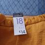 NWT Primark  Mustard Skirt  Size 18 Image 3