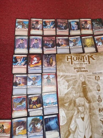 Huntik trading card collection