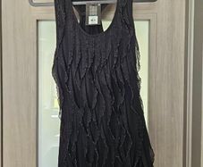 BNWT black sparkly top
