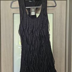 BNWT black sparkly top