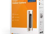 Netatmo Smart Indoor Surveillance Camera with Wall Mount, WiFi 2.4 GHz, Motion Detection, Night Vision, 1920p, No Subscription