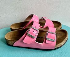 Pink Birkenstock sandals jnr13