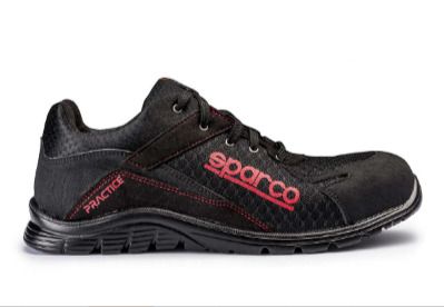 SPARCO Practice S1p - UK5.5 - Unisex Lightweight Safety Shoes