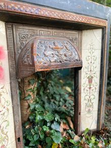 Edwardian cast iron fireplace insert