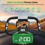 Upgraded Folding Exercise Bike with 16-Level Adjustable Magnetic Resistance, 330/350LBS Quiet Foldable Indoor Cycling Bike, Fitness Stationary Bike with LCD Display & Large Comfortable Seat Cushion Image 6