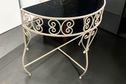 Vintage Console / Demi Lune Table