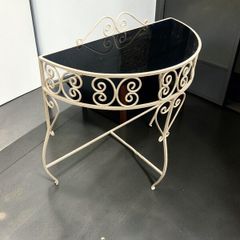 Vintage Console / Demi Lune Table