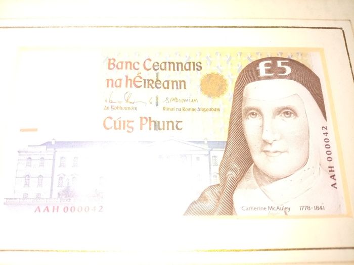 Irish five pound